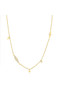 Ania Haie Gold Geometric Sparkle Chain Necklace N053-06G