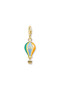 Thomas Sabo Charm Pendant Coloured Hot Air Balloon Gold CC1922