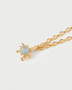 PDPAOLA Grey Fleur Necklace CO01-963-U