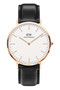 Daniel Wellington Classic 40 Sheffield Rose Gold & White Watch DW00100007