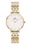 Daniel Wellington Petite 28 5-Link Gold & White Watch DW00100614 Daniel Wellington Petite 28 5-Link Gold & White Watch DW00100614