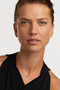 PDPAOLA Diamonds and gold Dona solitary necklace