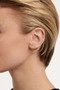 PDPAOLA Diamond and gold Ava Single Earring