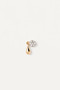 PDPAOLA Diamonds and gold Noe single earring