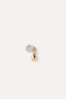 PDPAOLA Diamonds and gold Noe single earring
