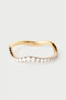 PDPAOLA Fine Jewellery Diamonds and gold Flow ring