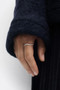 PDPAOLA Fine Jewellery Diamonds and white gold Flow ring