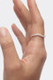 PDPAOLA Fine Jewellery Diamonds and white gold Flow ring