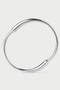 PDPAOLA Silver Loop Bangle PU02-851