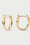 PDPAOLA Becca Hoop Earrings AR01-E02-U PDPAOLA Becca Hoop Earrings AR01-E02-U
