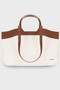 Cluse Tote Bag Beige Brown Colour Bag