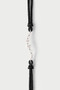 PDPAOLA Venus Diamond cord bracelet black