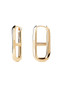 PDPAOLA Texas Hoop Earrings AR01-C18-U