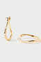 PDPAOLA Air Gold Hoops