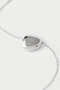 PDPAOLA Wave Silver Necklace