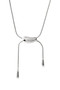 PDPAOLA Oslo Silver Chain Necklace