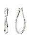 PDPAOLA Air Silver Hoops