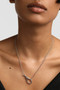 PDPAOLA Stacker Silver Necklace CO02-770-U