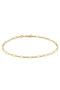 Sonne Fine 9K Gold Paper Chain Bracelet Sonne Fine 9K Gold Paper Chain Bracelet