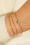 Ania Haie Gold Paper Clip Chain Bracelet B067-02G