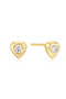 Ania Haie Gold Sparkling Shield Stud Earrings E067-03G Ania Haie Gold Sparkling Shield Stud Earrings E067-03G