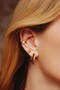 Ania Haie Gold Sparkling Shield Stud Earrings E067-03G Ania Haie Gold Sparkling Shield Stud Earrings E067-03G