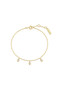 Ania Haie Gold Sparkling Triple Station Bracelet B066-02G Ania Haie Gold Sparkling Triple Station Bracelet B066-02G