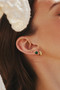 Ania Haie Gold Malachite Sphere Stud Earrings E063-02G Ania Haie Gold Malachite Sphere Stud Earrings E063-02G