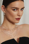 Ania Haie Silver Shell Pearl Station Chain Necklace N065-03H