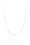 Ania Haie Gold Shell Pearl Station Chain Necklace N065-03G Ania Haie Gold Shell Pearl Station Chain Necklace N065-03G