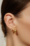 Ania Haie Gold Chubby Medium Huggie Hoop Earrings E064-06G Ania Haie Gold Chubby Medium Huggie Hoop Earrings E064-06G