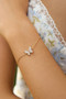 Ania Haie Gold Butterfly Pave Bracelet B064-02G