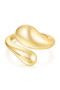 Ania Haie Gold Sculptural Crossover Ring R062-03G Ania Haie Gold Sculptural Crossover Ring R062-03G