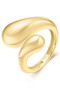 Ania Haie Gold Sculptural Crossover Ring R062-03G Ania Haie Gold Sculptural Crossover Ring R062-03G