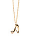 PDPAOLA Initial Pendant Gold Necklaces 