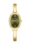 CLUSE L'Ovale Steel, Olive/Gold Watch CW16103