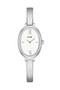 CLUSE L'Ovale Steel, White/Silver Watch CW16102