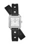 CLUSE Gracieuse Watch Double Leather Black, Studs, Silver Colour Watch CW15508
