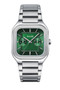 CLUSE Quadrus Multifunction Steel, Green, Silver Colour Watch CW26202