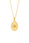 Rachel Jackson You Are My Sunshine Citrine Necklace Gold RSN20GP