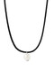 PDPAOLA La Perla Orion Cord Silver Necklace