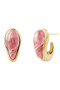 PDPAOLA Rhodochrosite Luna Earrings 