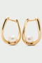 PDPAOLA La Pearl Aura Hoops