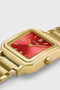 CLUSE Gracieuse Petite Watch Steel, Watermelon Red, Gold Colour Watch CW11827