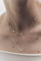 PDPAOLA Becca Necklace Silver COB2-A21-U
