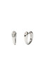 PDPAOLA Serena Silver Hoops ARB2-E72-U