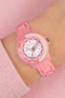Tikkers Pink Silicone Timer Teacher Watch ATK1098