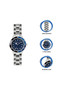 Tikkers Blue Dial Silver Link Bracelet