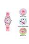 Tikkers Pink Heart Time Watch & Bracelet Purse Gift Set