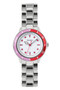 Tikkers Pink Dial Silver Link Bracelet 